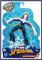 Ghost-Spider from Marvel - Bend and Flex - Basic Series manufactured by Hasbro [Front]