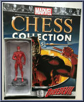 Daredevil from Marvel Chess Collection - Basic Series manufactured by Eaglemoss [Front]