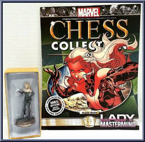 Lady Mastermind from Marvel Chess Collection - Basic Series manufactured by Eaglemoss [Front]