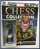 Sandman from Marvel Chess Collection - Basic Series manufactured by Eaglemoss [Front]