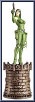 Viper from Marvel Chess Collection - Basic Series manufactured by Eaglemoss [Loose]