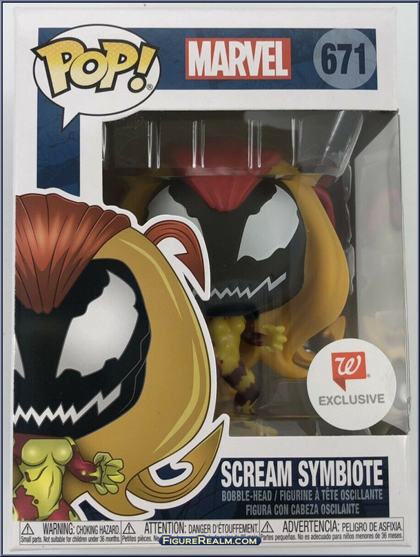 Scream Symbiote - Marvel - Marvel Universe Pop! - Funko Action Figure