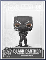 Black Panther from Marvel - Pop! Die-Cast manufactured by Funko [Loose]