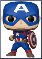 Captain America from Marvel - New Classics Pop! manufactured by Funko [Loose]