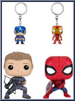 Captain America / Iron Man / Hawkeye / Spider-Man Action Figure