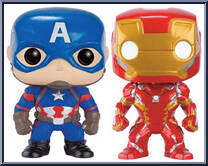 Captain America / Iron Man Action Figure