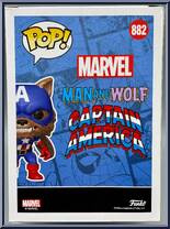 Capwolf from Marvel - Marvel Universe Pop! manufactured by Funko [Back]