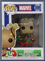 Groot (Christmas) from Marvel - Marvel Universe Pop! manufactured by Funko [Front]