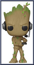 Groot (Gamer) (Standing) (Chase) from Marvel - Marvel Universe Pop! manufactured by Funko [Loose]