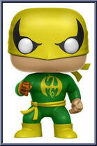 Iron Fist (Green / Yellow) from Marvel - Marvel Universe Pop! manufactured by Funko [Loose]
