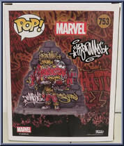 Iron Man (Street Art) (Deluxe) from Marvel - Street Art Pop! manufactured by Funko [Back]