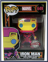Iron Man (Blacklight) (Special Edition) from Marvel - Marvel Universe Pop! manufactured by Funko [Front]