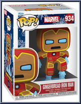 Iron Man (Gingerbread) from Marvel - Marvel Universe Pop! manufactured by Funko [Front]