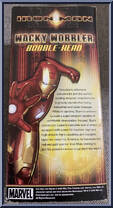 Iron Man (Gold) from Marvel - Wacky Wobblers manufactured by Funko [Back]