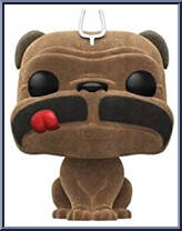 Lockjaw (Flocked) from Marvel - Marvel Universe Pop! manufactured by Funko [Loose]