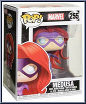 Medusa from Marvel - Marvel Universe Pop! manufactured by Funko [Front]