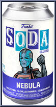 Nebula (Blue Pants) from Marvel - Soda manufactured by Funko [Front]