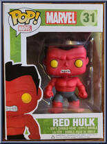 Red Hulk from Marvel - Marvel Universe Pop! manufactured by Funko [Front]