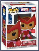 Scarlet Witch (Gingerbread) from Marvel - Marvel Universe Pop! manufactured by Funko [Front]