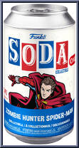 Spider-Man (Zombie Hunter) (Masked) from Marvel - Soda manufactured by Funko [Front]