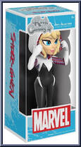 Spider-Gwen (Unmasked) from Marvel - Rock Candy manufactured by Funko [Front]