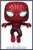 Spider-Man (Metallic) (1st Appearance) from Marvel - 80 Years Pop! manufactured by Funko [Loose]
