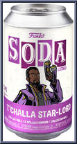 T' Challa Star-Lord from Marvel - Soda manufactured by Funko [Front]
