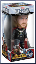 Thor (Thor) from Marvel - Wacky Wobblers manufactured by Funko [Front]