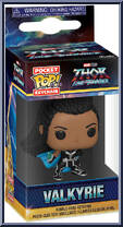 Valkyrie (Love and Thunder) from Marvel - Pop! Keychains manufactured by Funko [Front]