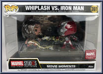 Whiplash vs. Iron Man (Movie Moments) from Marvel - Marvel Stud10s Pop! manufactured by Funko [Front]