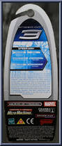 Spider-Man (Black Costume) (Spider-Man 3) from Marvel - Titanium Series (Die-Cast) manufactured by Galoob [Back]