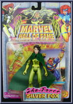 Silver Fox from Marvel - Hall of Fame - She-Force - Series 2 manufactured by Toy Biz [Front]
