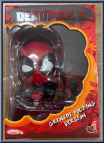 Deadpool (Grenade Holding Version) (Deadpool 2) from Marvel - Cosbaby manufactured by Hot Toys [Front]