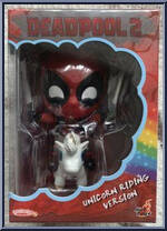 Deadpool (Unicorn Riding Version) (Deadpool 2) from Marvel - Cosbaby manufactured by Hot Toys [Front]