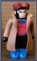 Gambit from Marvel - Kubricks - Series 2 manufactured by Medicom [Loose]