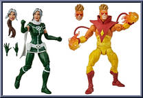 Rogue / Pyro (Comic Versions) Action Figure