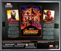 Iron Man MK-50 / Iron-Spider from Marvel Legends - 80th Anniversary Series - Exclusives manufactured by Hasbro [Back]