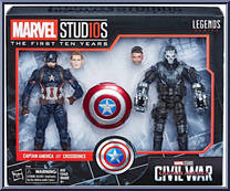 Captain America / Crossbones from Marvel Legends - Cinematic Universe 10th Anniversary - Box Sets manufactured by Hasbro [Front]