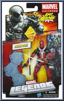 Deadpool (Red / Black) from Marvel Legends - Epic Heroes manufactured by Hasbro [Front]