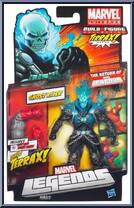 Ghost Rider (Blue Flames) from Marvel Legends - Terrax Series manufactured by Hasbro [Front]