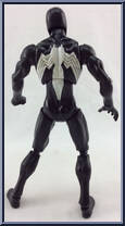 Spider-Man (Black) from Marvel Legends - Unleashed manufactured by Hasbro [Loose]