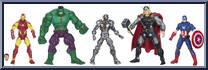 Avengers 5-Pack (Disney Store) Action Figure
