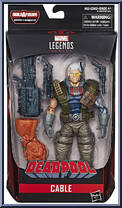 Cable from Marvel Legends - Infinite Series - Sasquatch Series manufactured by Hasbro [Front]