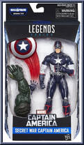 Captain America (Secret War) from Marvel Legends - Infinite Series - Abomination Series manufactured by Hasbro [Front]
