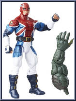 Captain Britain from Marvel Legends - Infinite Series - Abomination Series manufactured by Hasbro [Loose]