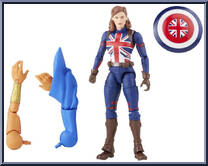 Captain Carter from Marvel Legends - Infinite Series - Watcher Series manufactured by Hasbro [Loose]