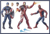 Civil War 3-Pack Action Figure