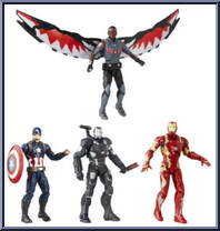 Civil War 4-Pack (Disney Store) Action Figure