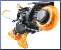 Ghost Rider (Danny Ketch) and Bike from Marvel Legends - Infinite Series - Marvel 85th Anniversary manufactured by Hasbro [Loose]