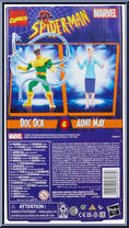 Doctor Octopus & Aunt May (VHS) from Marvel Legends - Infinite Series - Exclusives manufactured by Hasbro [Back]